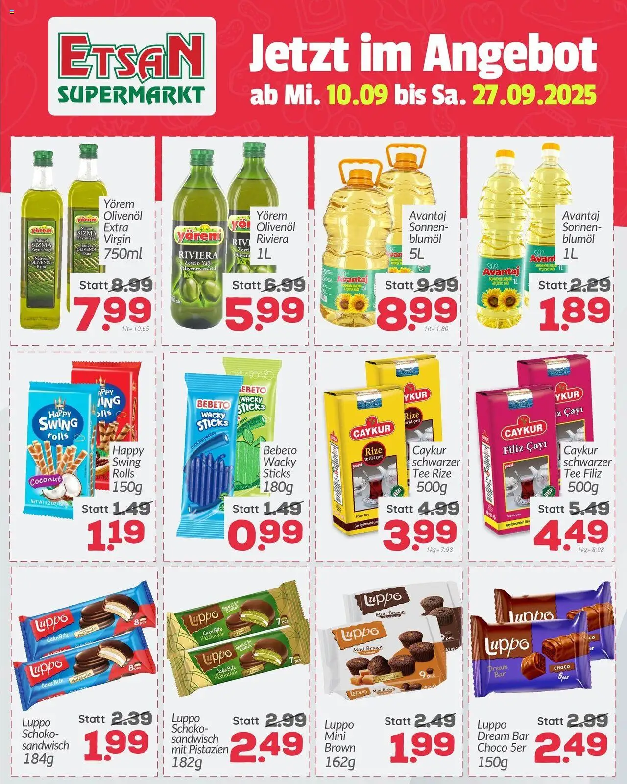 ETSAN Flugblatt gültig ab 10.09.2025 | Seite: 4 | Produkte: Apple, Tee