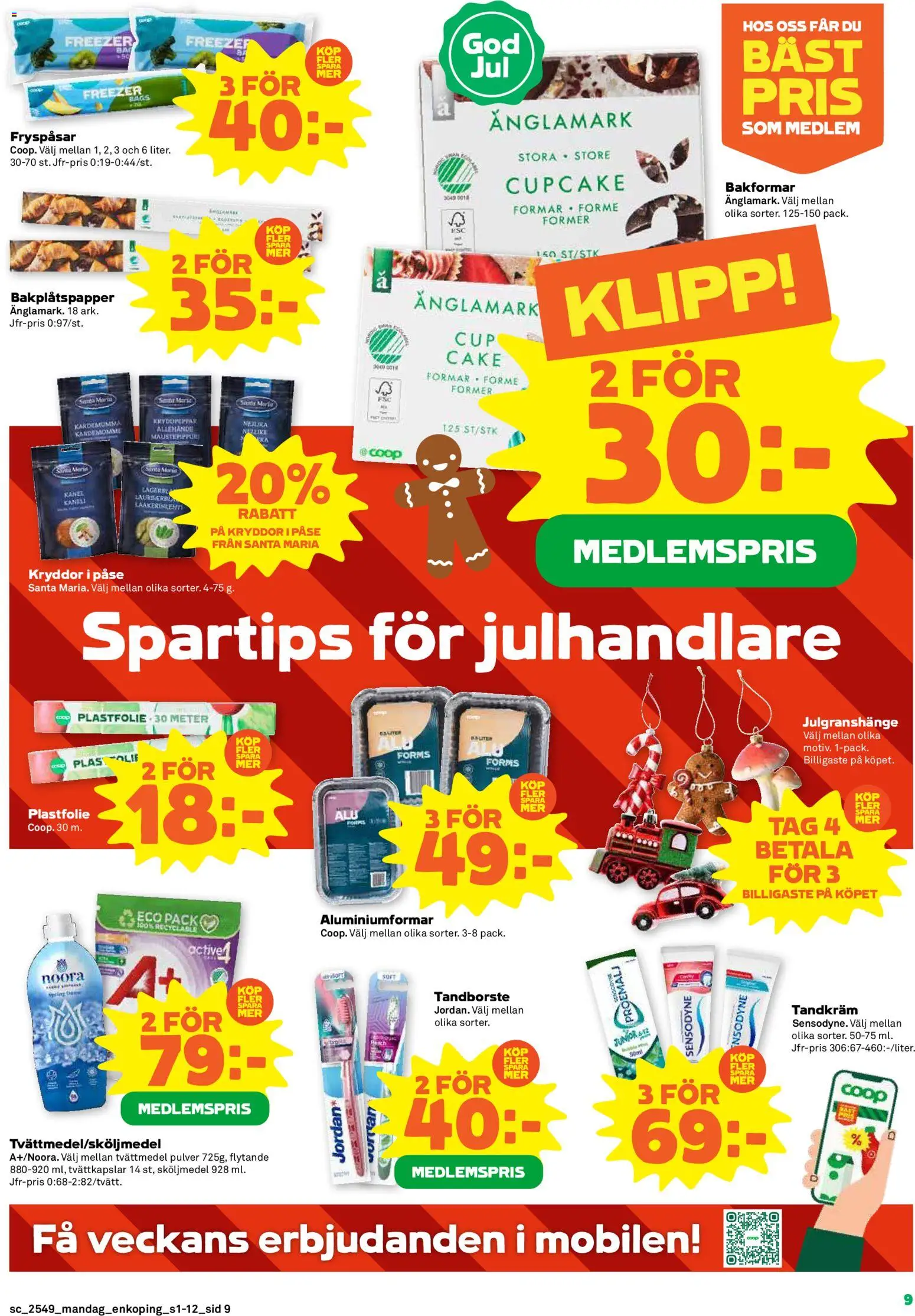 Stora Coop reklamblad aktuell från 01.12.2025 | Sida: 9