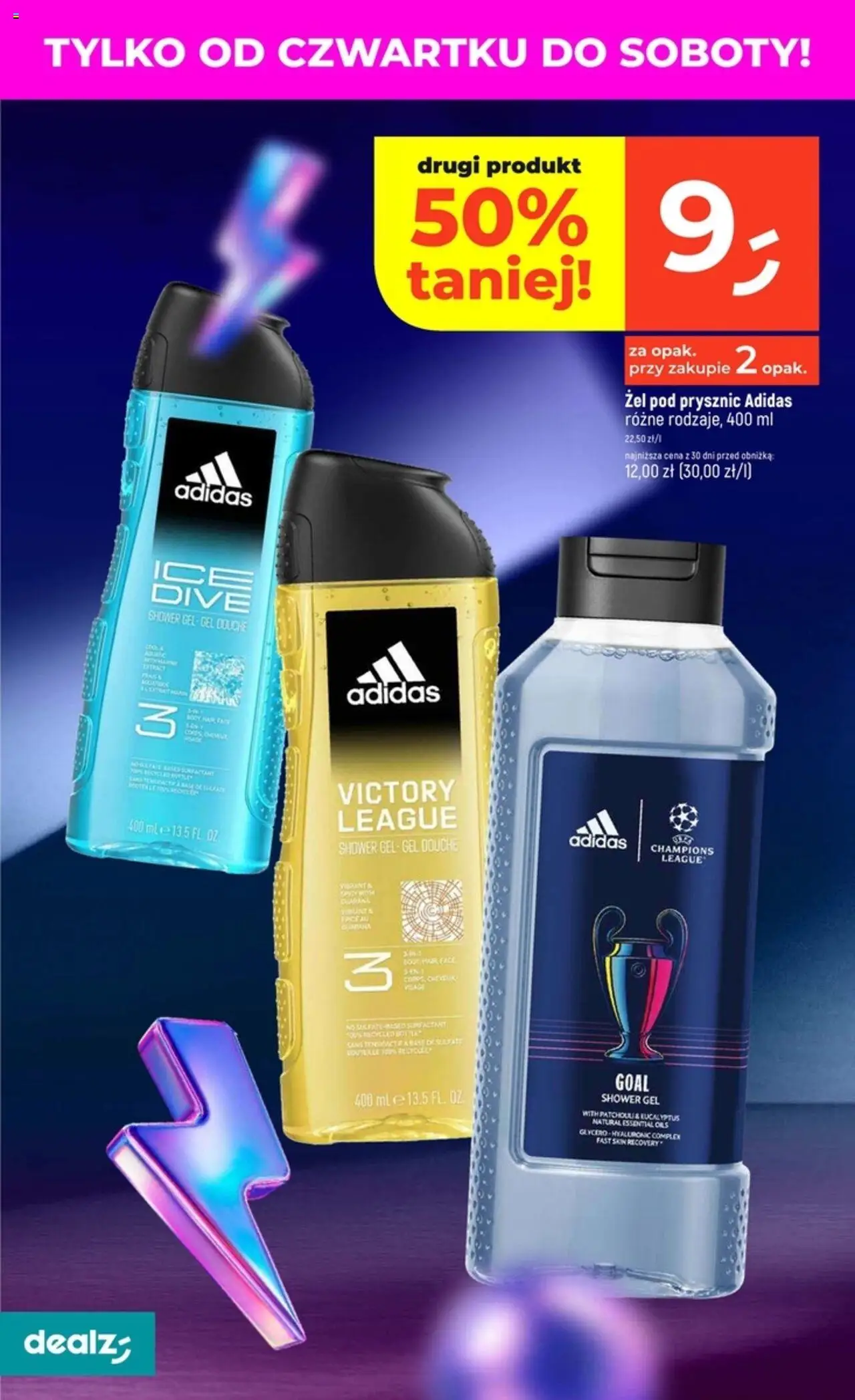Dealz Gazetka od 07.08.2025 | Strona: 52 | Produkty: Prysznic, Żel pod prysznic