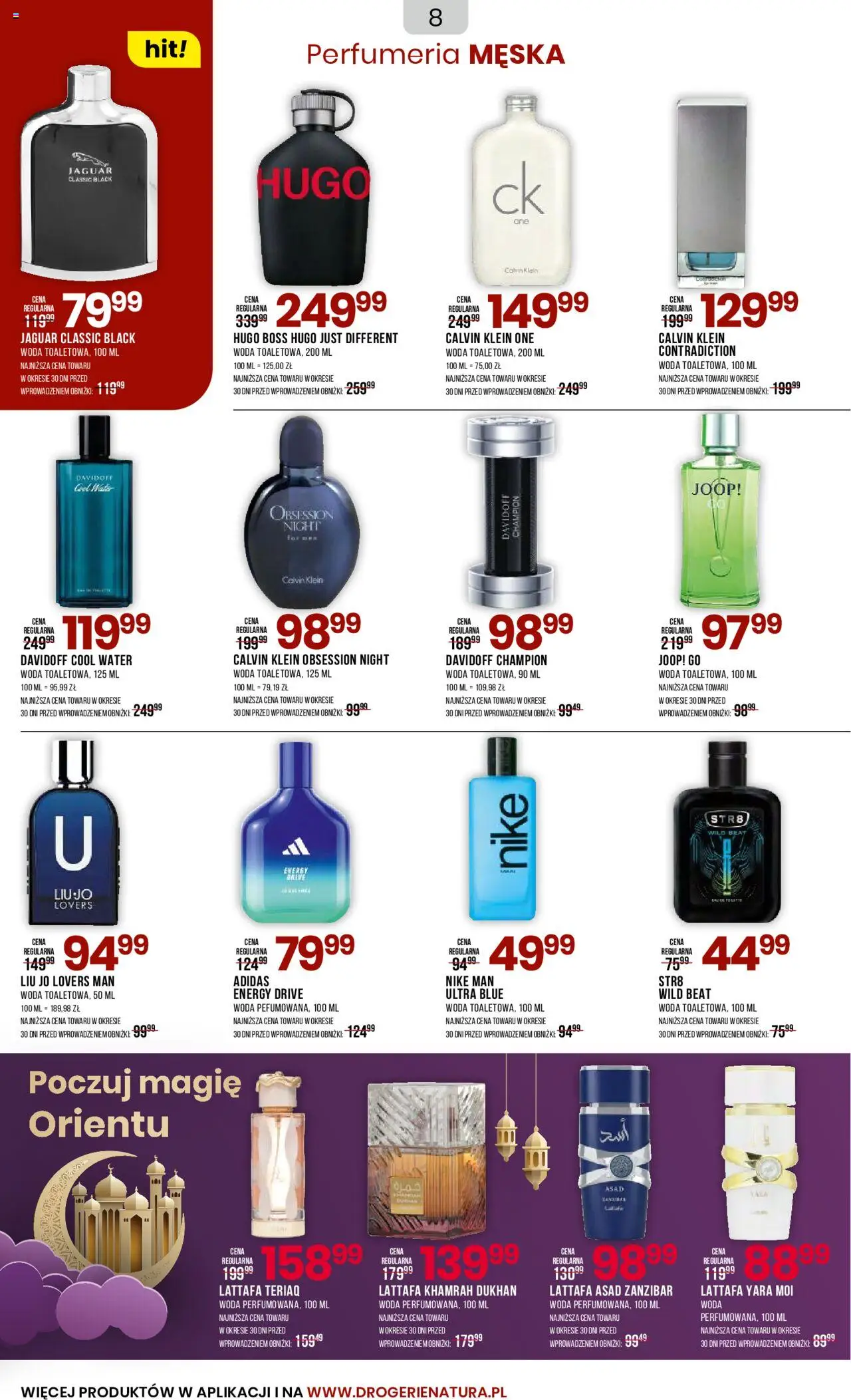 Drogerie Natura Gazetka od 22.08.2025 | Strona: 8 | Produkty: Woda