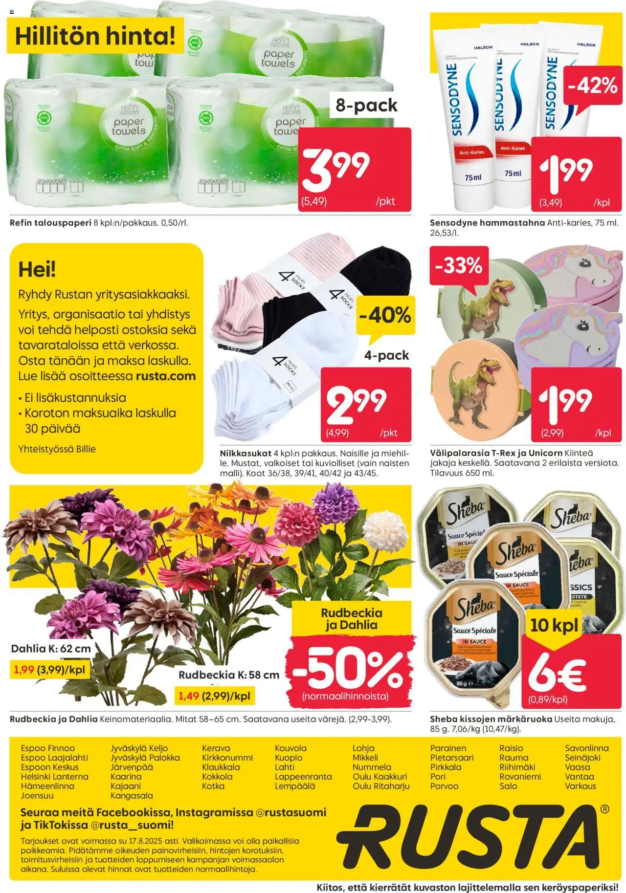  | Sivu: 20 | Tuotteet: Hammastahna, Voi