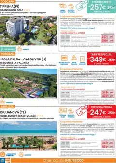 Anteprima del volantino Eurospin Viaggi Sud catalogo valido a partire dal 11.02.2026 | Pagina: 4 | Prodotti: Tè, Ombrellone, Acqua, Biancheria da letto