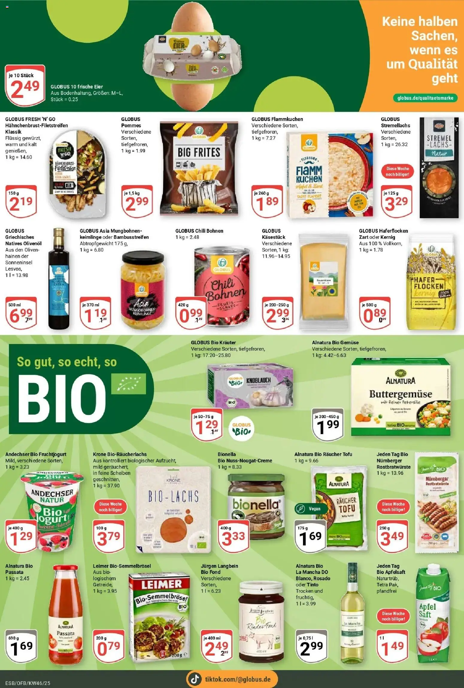 Globus prospekt Eschborn	 – gültig ab 10.11.2025 | Seite: 17 | Produkte: Pommes, Apfelsaft, Chili, Flocken