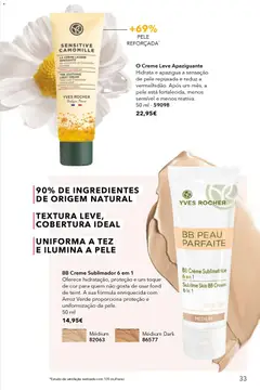 Pré-visualização Yves Rocher catálogo 4 válido de 12.03.2026 | Página: 33