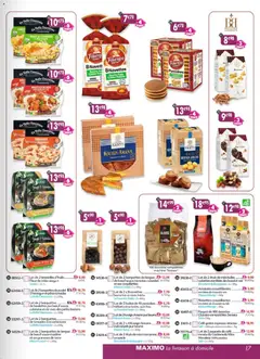 Maximo - Prévisualisation de Maximo catalogue epicerie valide à partir de 27.03.2026 | Page: 17 | Produits: Lardons, Crème, Amandes, Pommes de terre