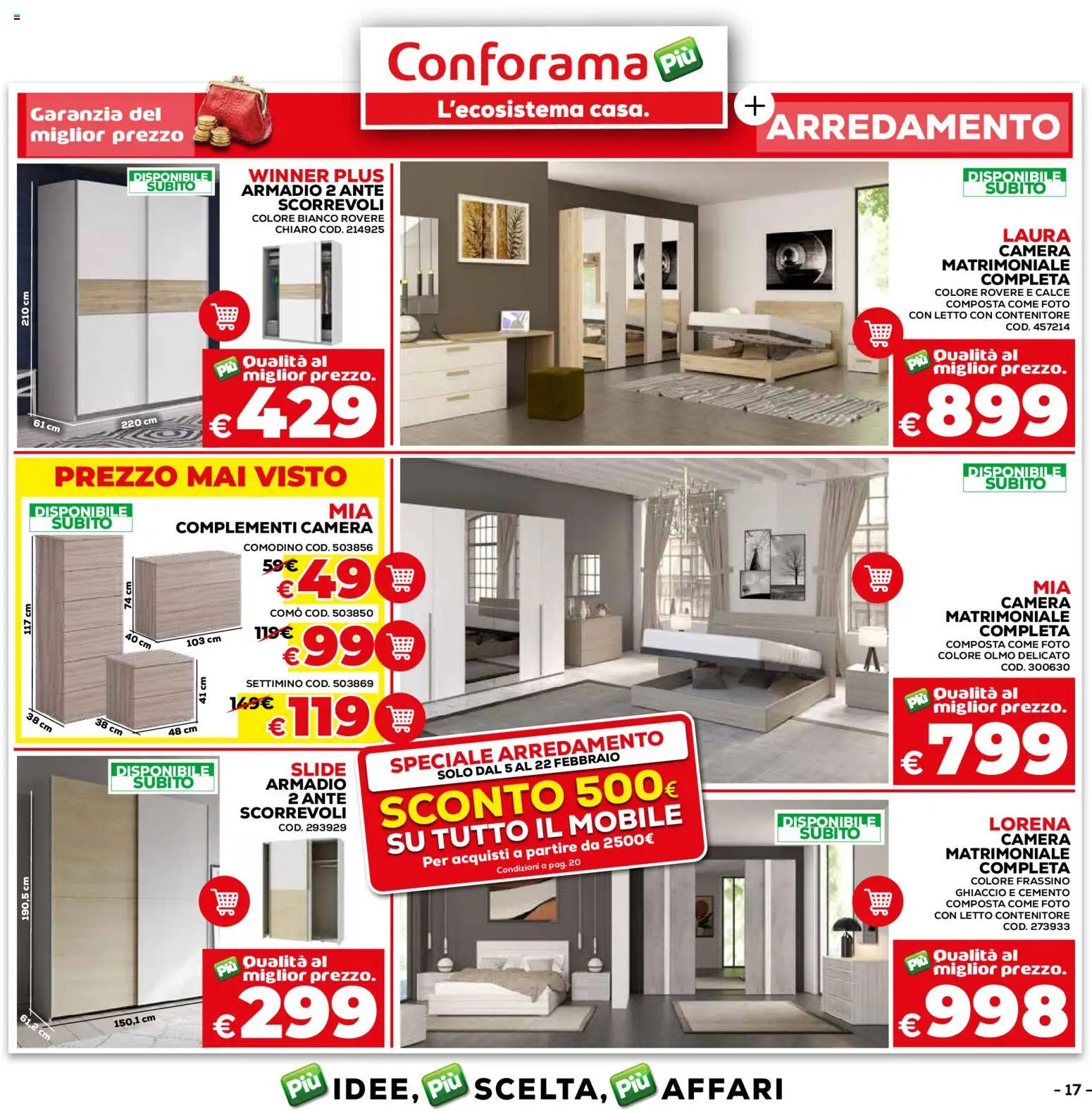 Volantino Conforama del 05.02.2026 | Pagina: 17