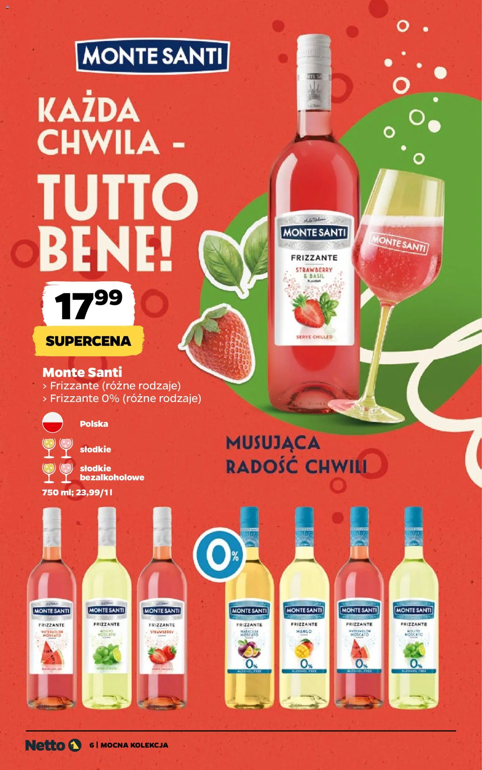 Netto gazetka - Wina od 27.04.2026 | Strona: 6 | Produkty: Monte Santi