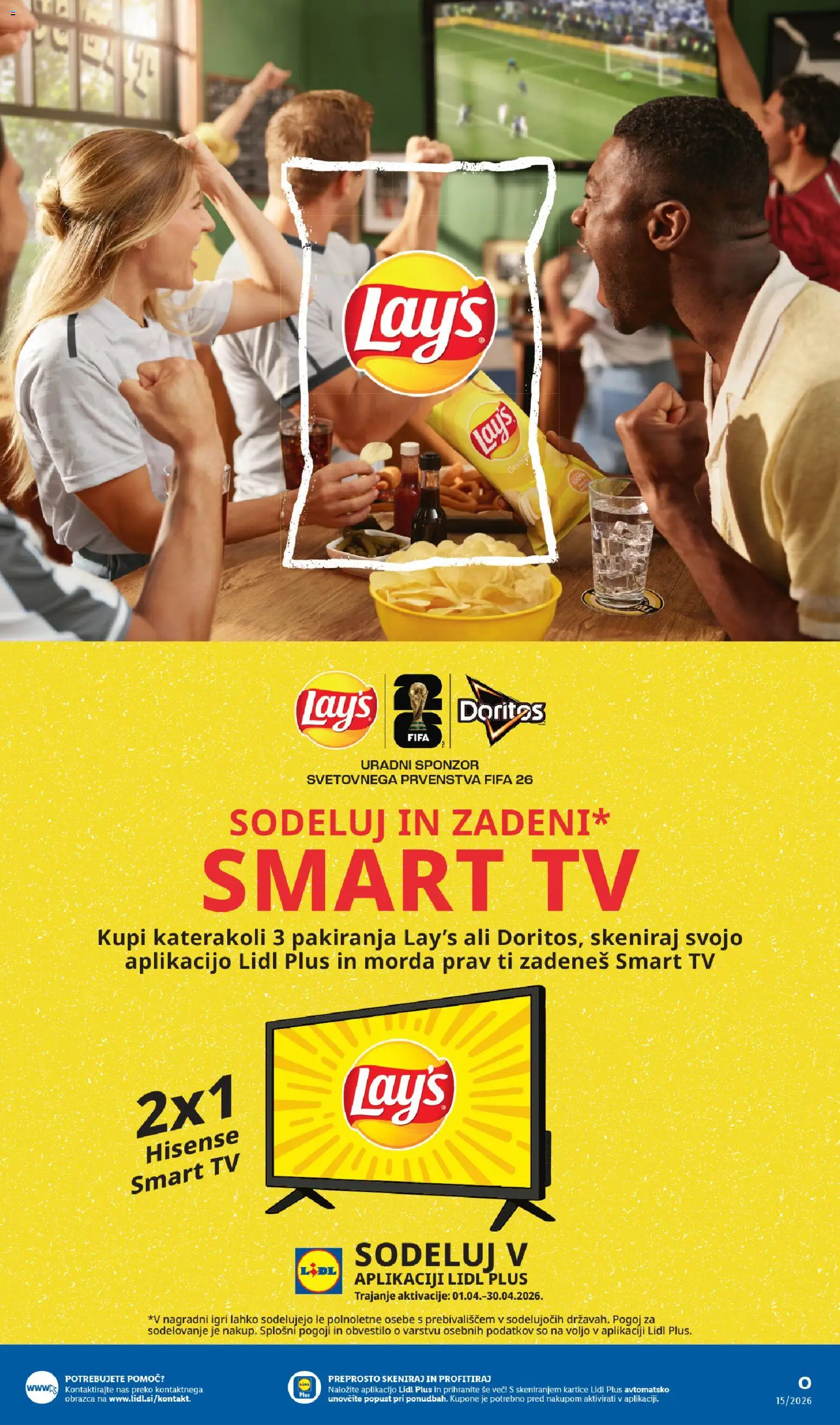 Novi Lidl katalog ponudbe – veljaven od 09.04.2026 | Stran: 25 | Izdelki: Tv