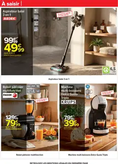 Carrefour - Prévisualisation de Carrefour catalogue semaine 14 valide à partir de 31.03.2026 | Page: 58 | Produits: Poids, Aspirateur, Dolce Gusto, Robot pâtissier