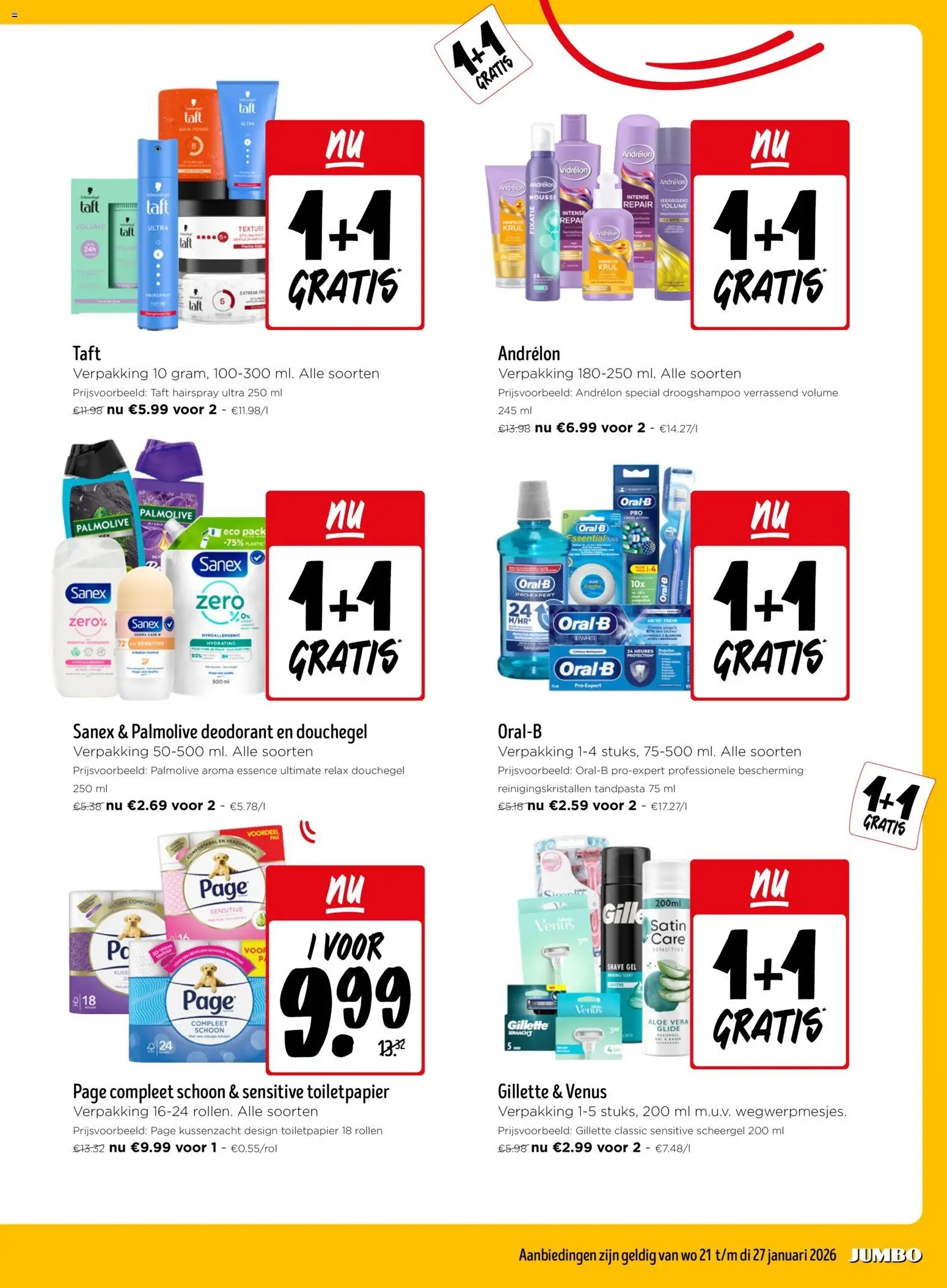 {H1} | Pagina: 13 | Producten: Gel, Deodorant, Tandpasta, Droogshampoo