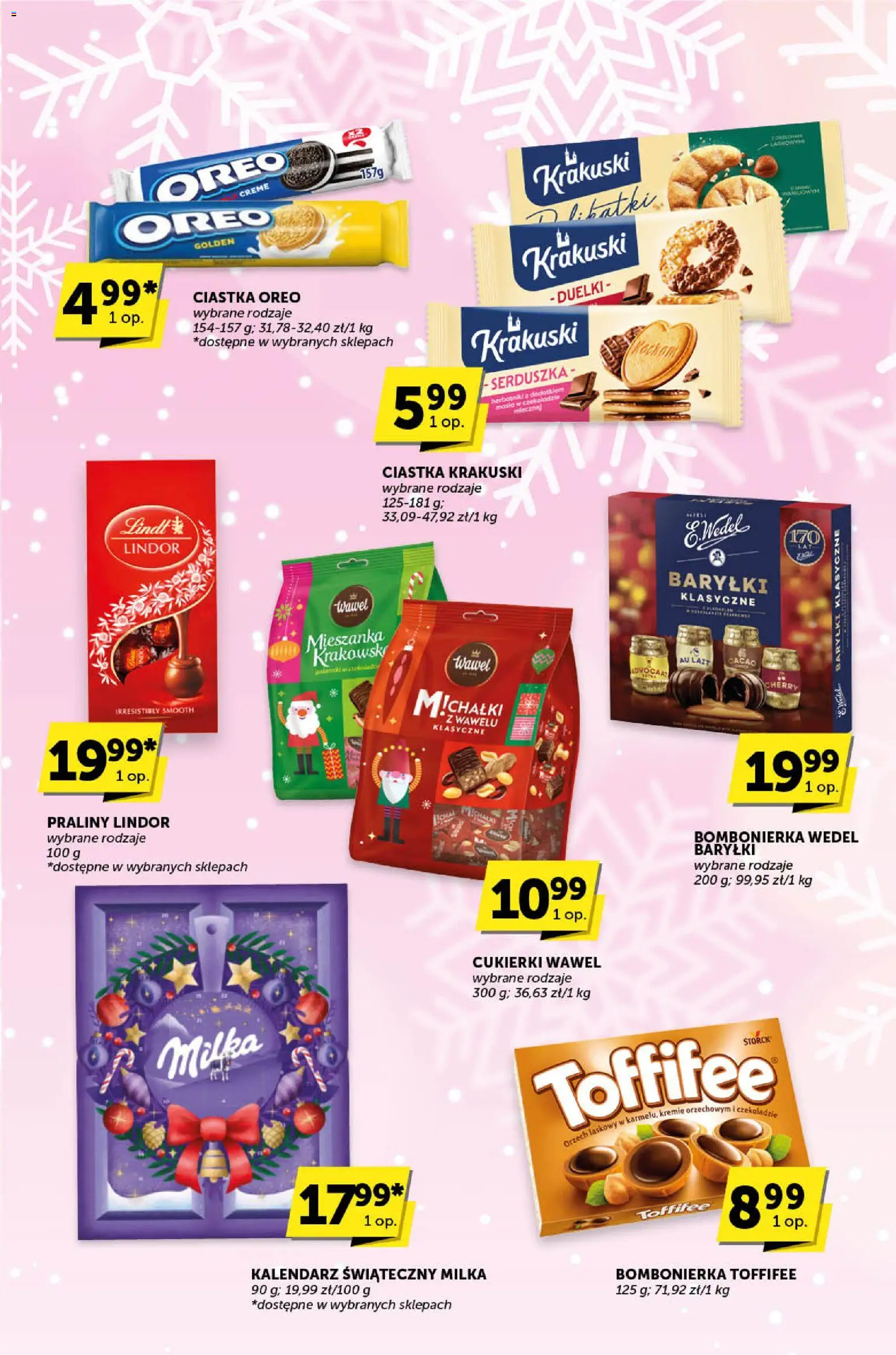 Groszek Gazetka - Katalog od 27.11.2025 | Strona: 25 | Produkty: Praliny, Kalendarz, Toffifee, Cukierki