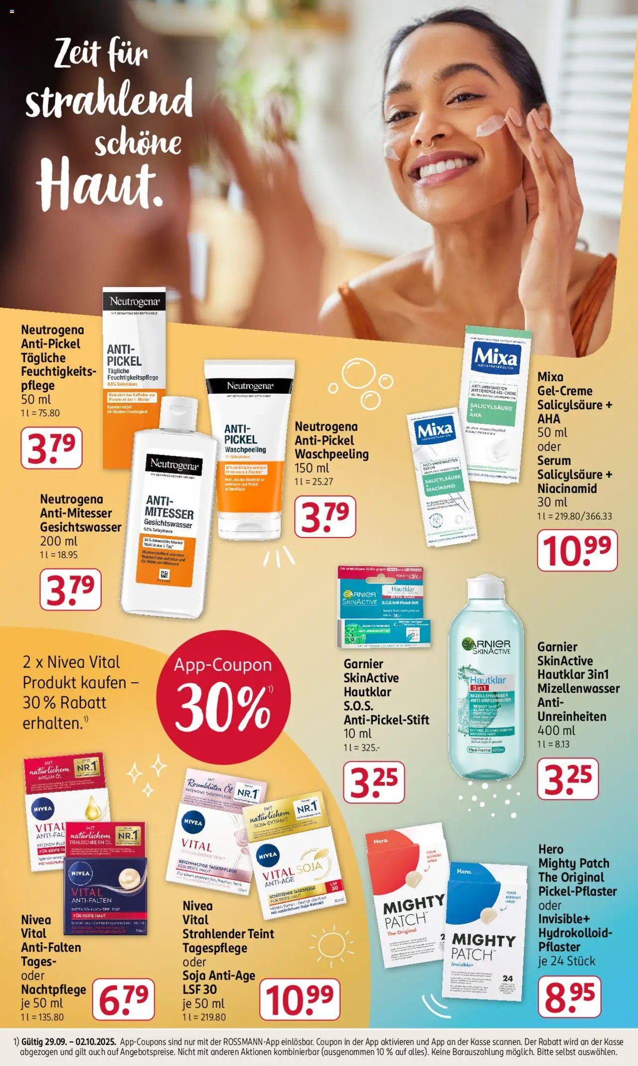 Rossmann Prospekt 	 – gültig ab 29.09.2025 | Seite: 18 | Produkte: Öl, Mizellenwasser, Serum