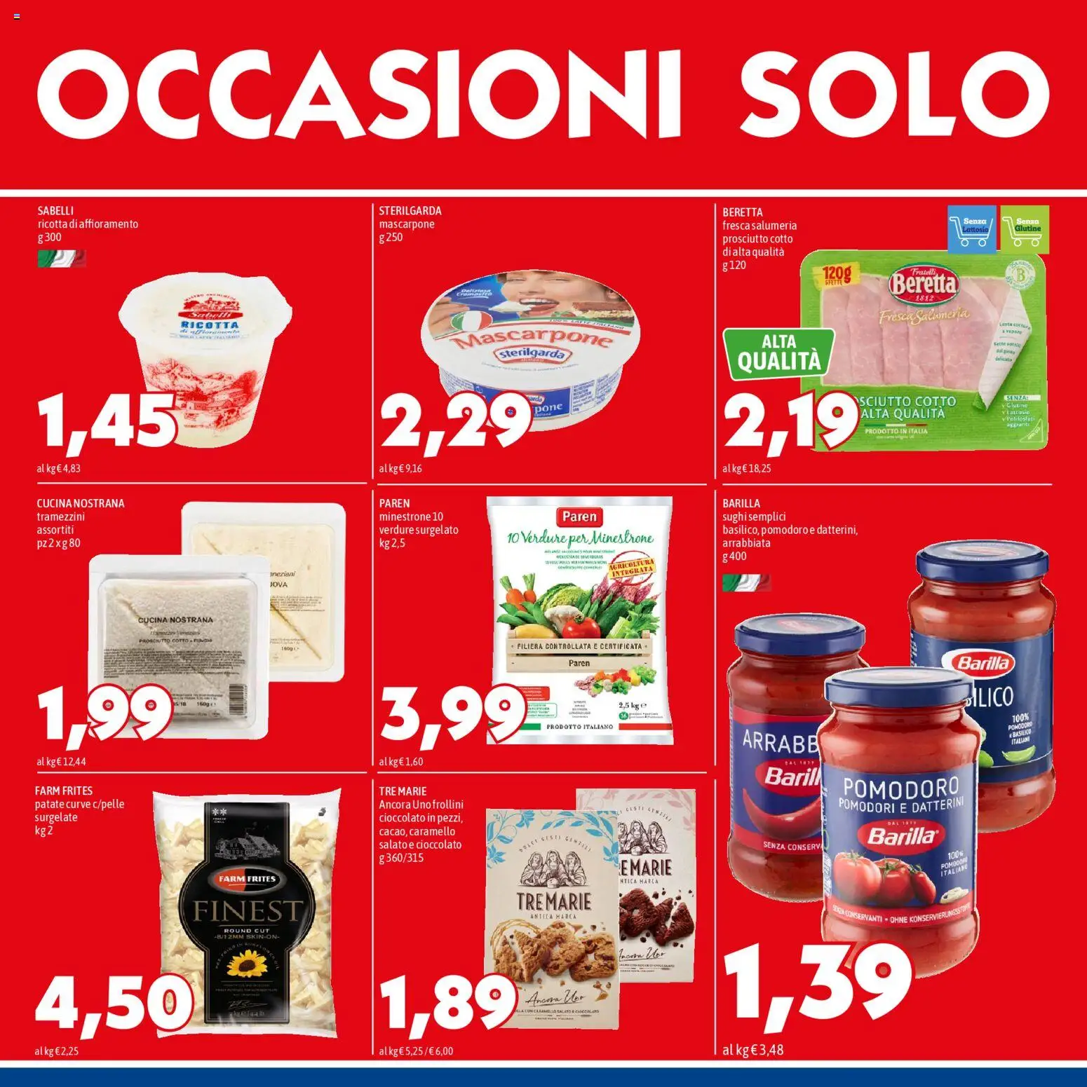 Volantino Mega del 27.11.2025 | Pagina: 6 | Prodotti: Minestrone, Pomodoro, Pomodori, Basilico