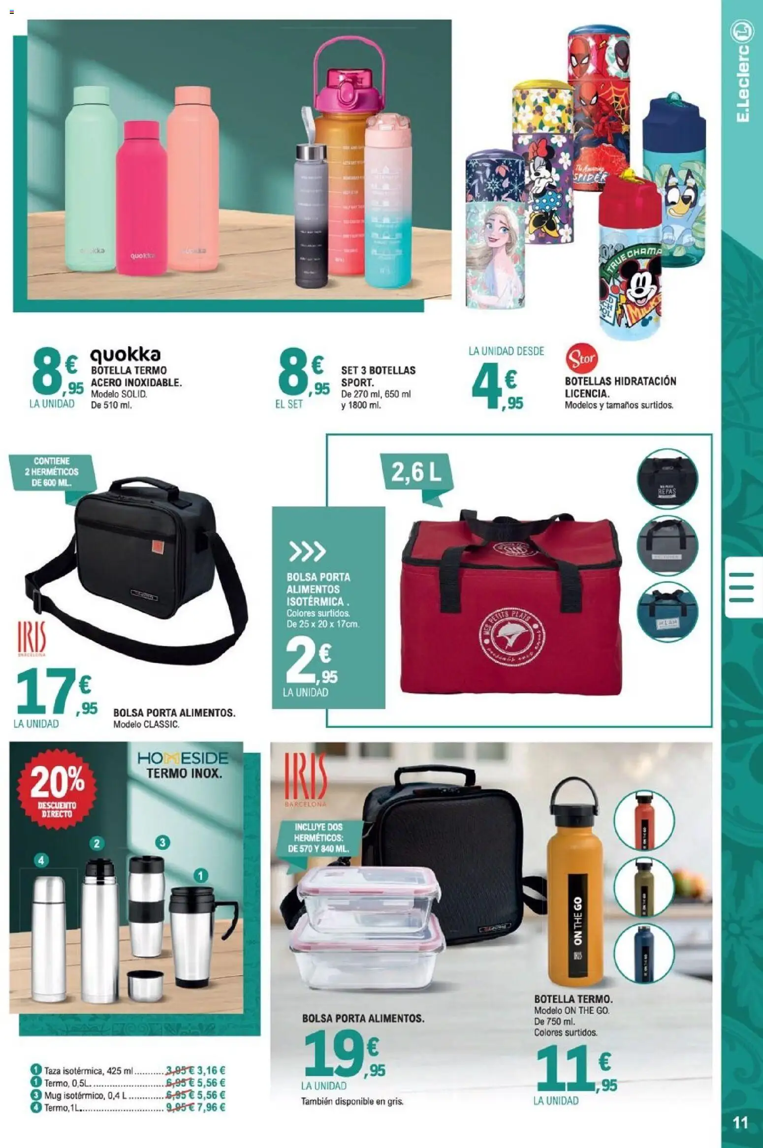 E.Leclerc folleto │ válido desde el 07.01.2026 | Página: 11 | Productos: Bolsa, Κούβα