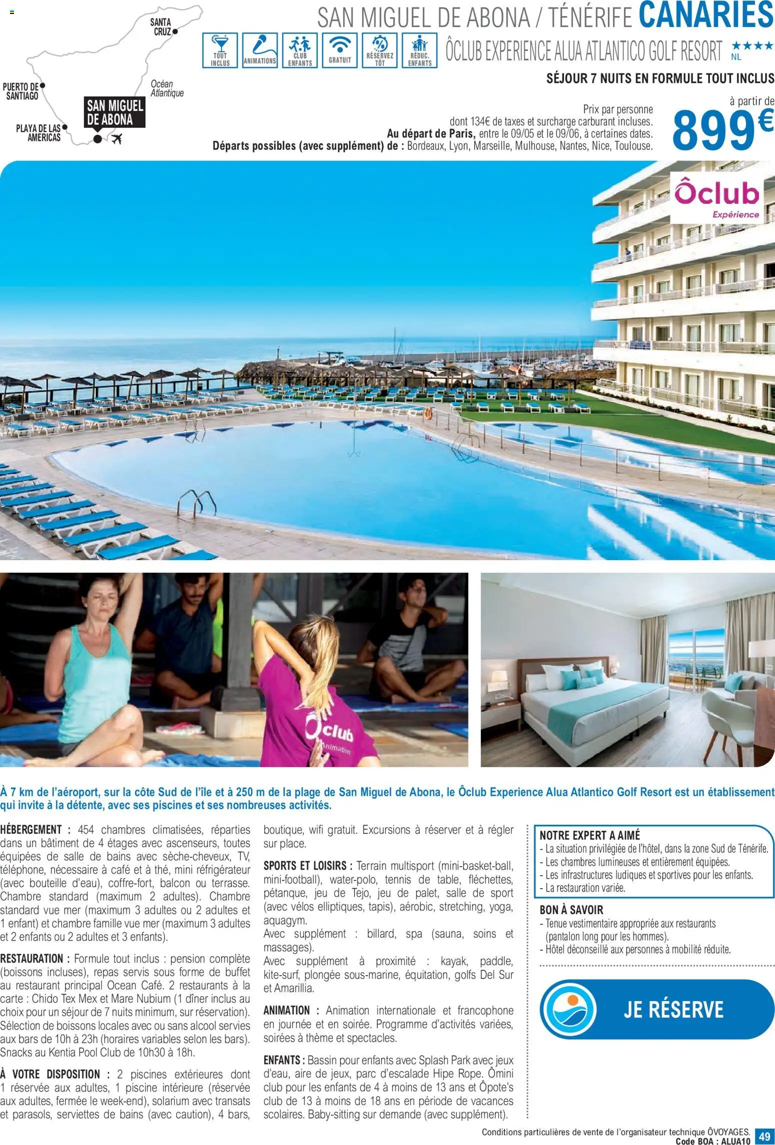 {H1} | Page: 49 | Produits: Alcool, Buffet, Pantalon, Café