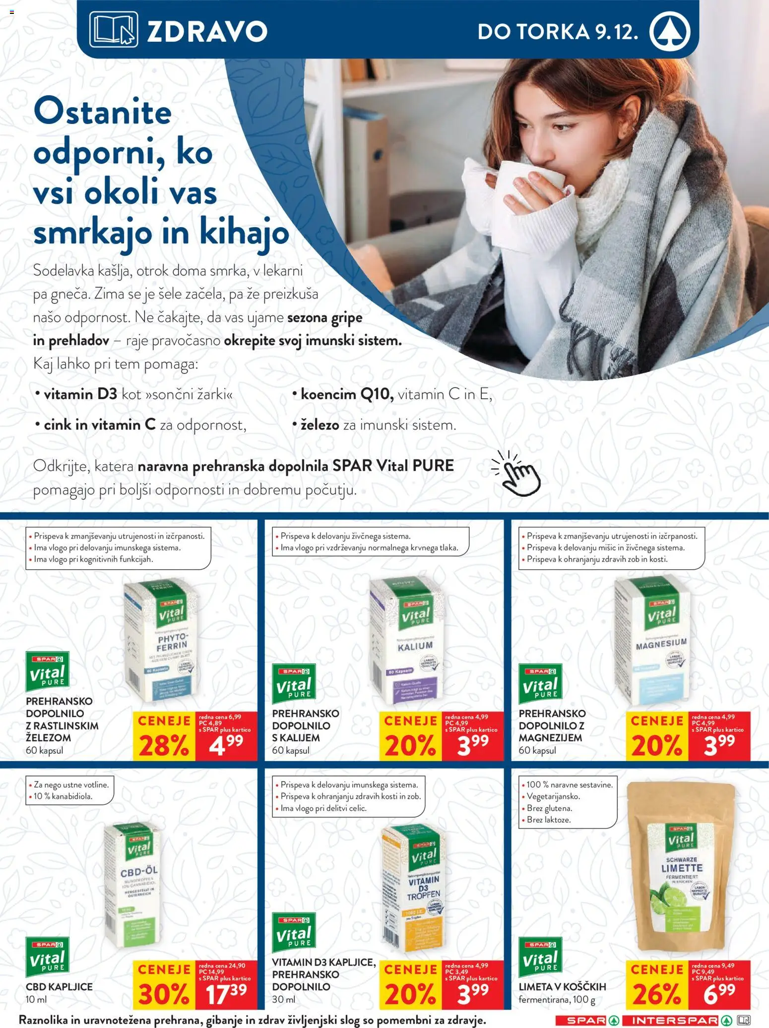 Novi Spar katalog ponudbe – veljaven od 03.12.2025 | Stran: 9
