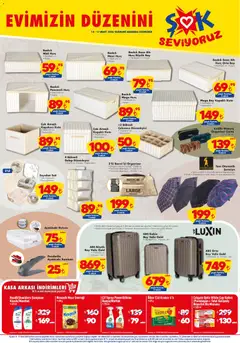 14.03.2026 tarihinden itibaren geçerli olan Şok Market kataloğu önizlemesi | Sayfa: 2