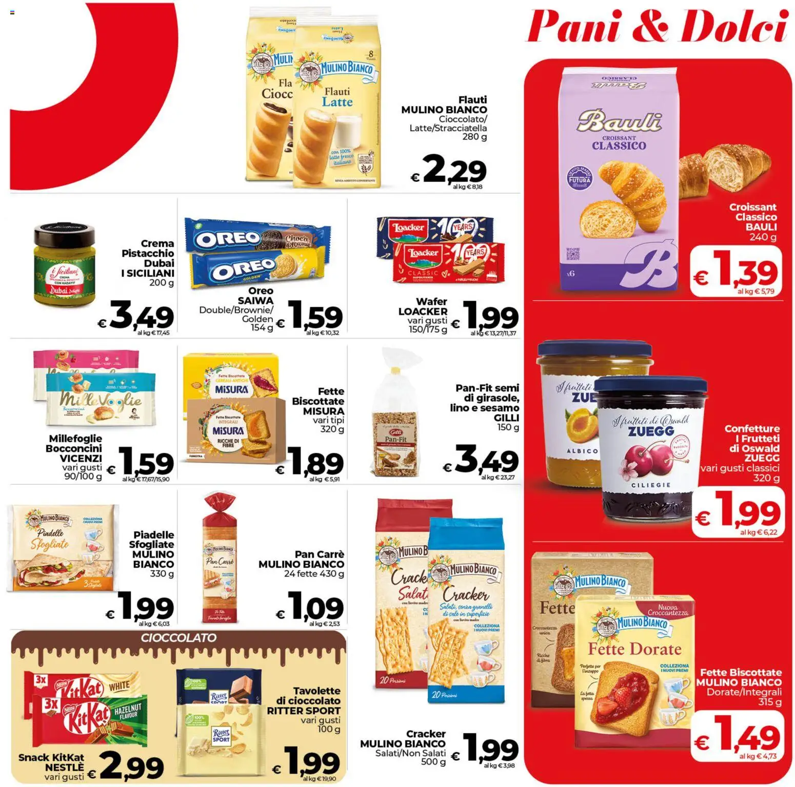Volantino COOP del 07.04.2026 | Pagina: 17 | Prodotti: Sale, Latte, Croissant, Fette biscottate