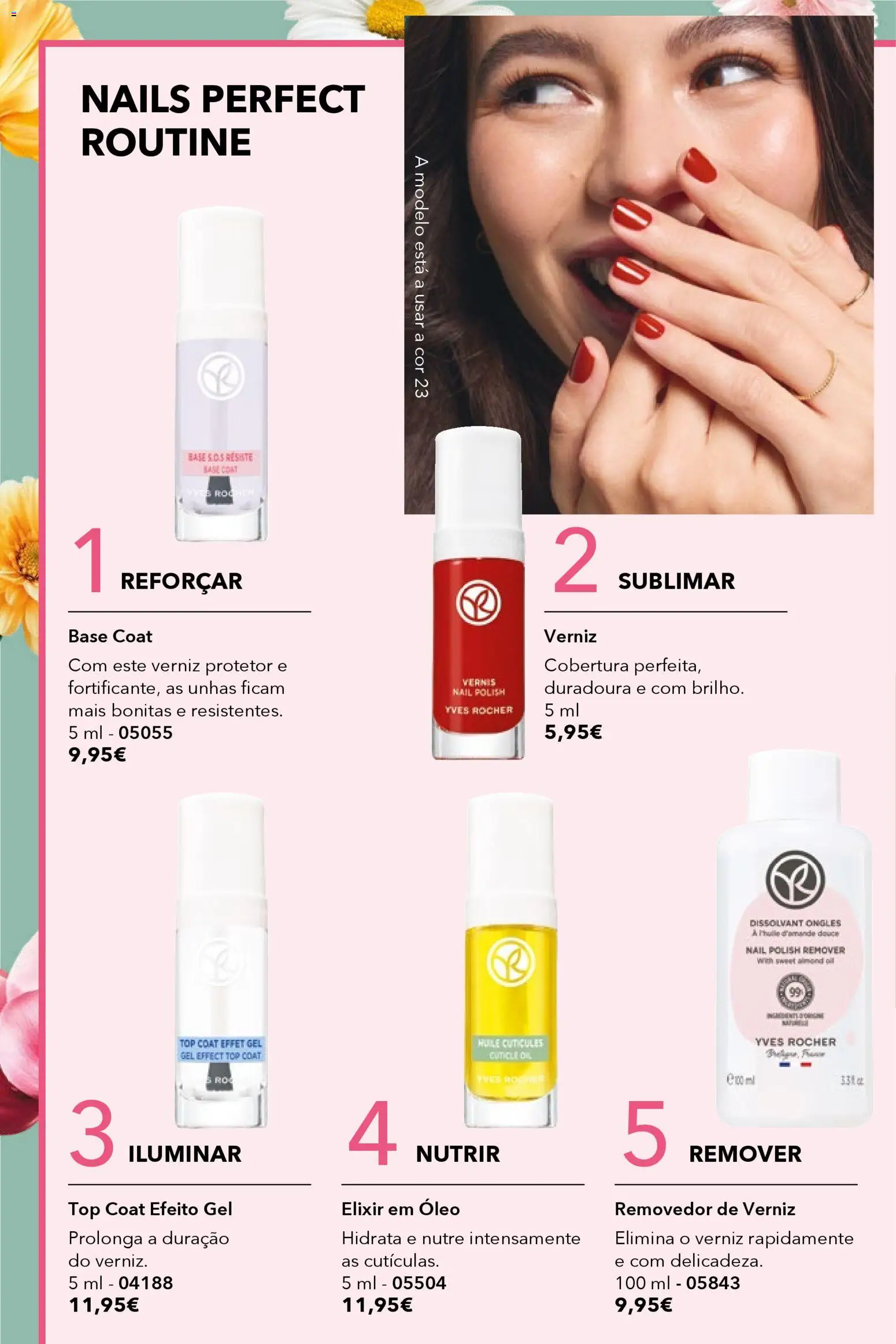 Yves Rocher catálogo 6 │ válido de 17.04.2026 | Página: 70 | Produtos: Top, Base, Óleo, Verniz