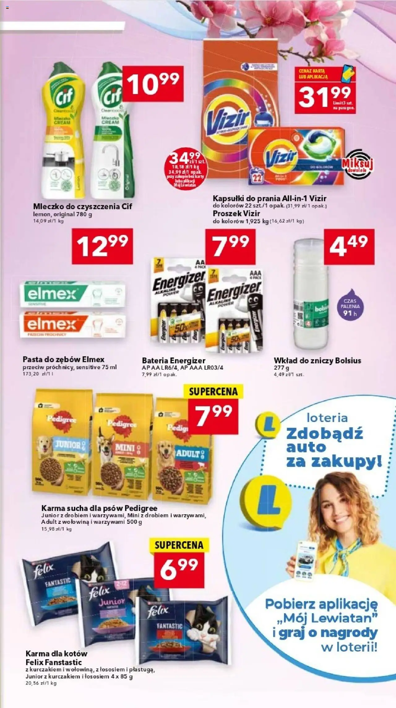 Lewiatan gazetka - Katowice od 09.10.2025 | Strona: 7 | Produkty: Karta, Pedigree, Bateria, Kapsułki do prania
