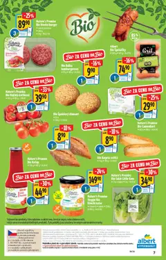 Albert katalog - Hypermarket - Gril od 23.07.2025 | Strana: 7 | Produkty: Bio kečup, Špekáčky, Kimchi, Hovězí burger
