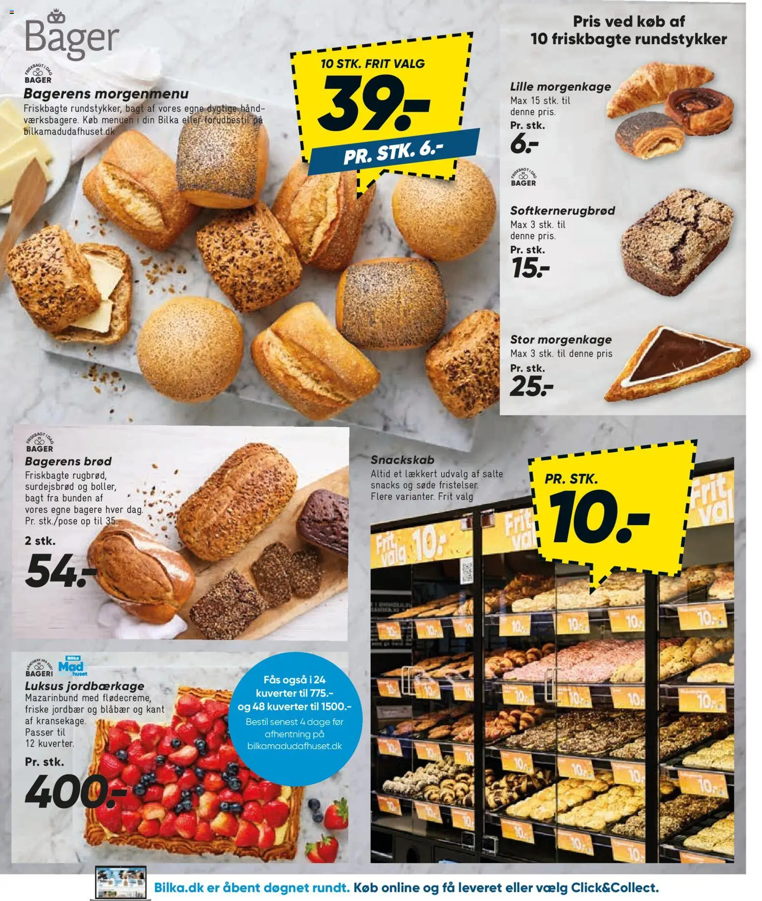 Bilka tilbudsavis – gyldig fra 16.01.2026 | Side: 27 | Produkter: Blåbær, Brød, Bageri, Jordbær
