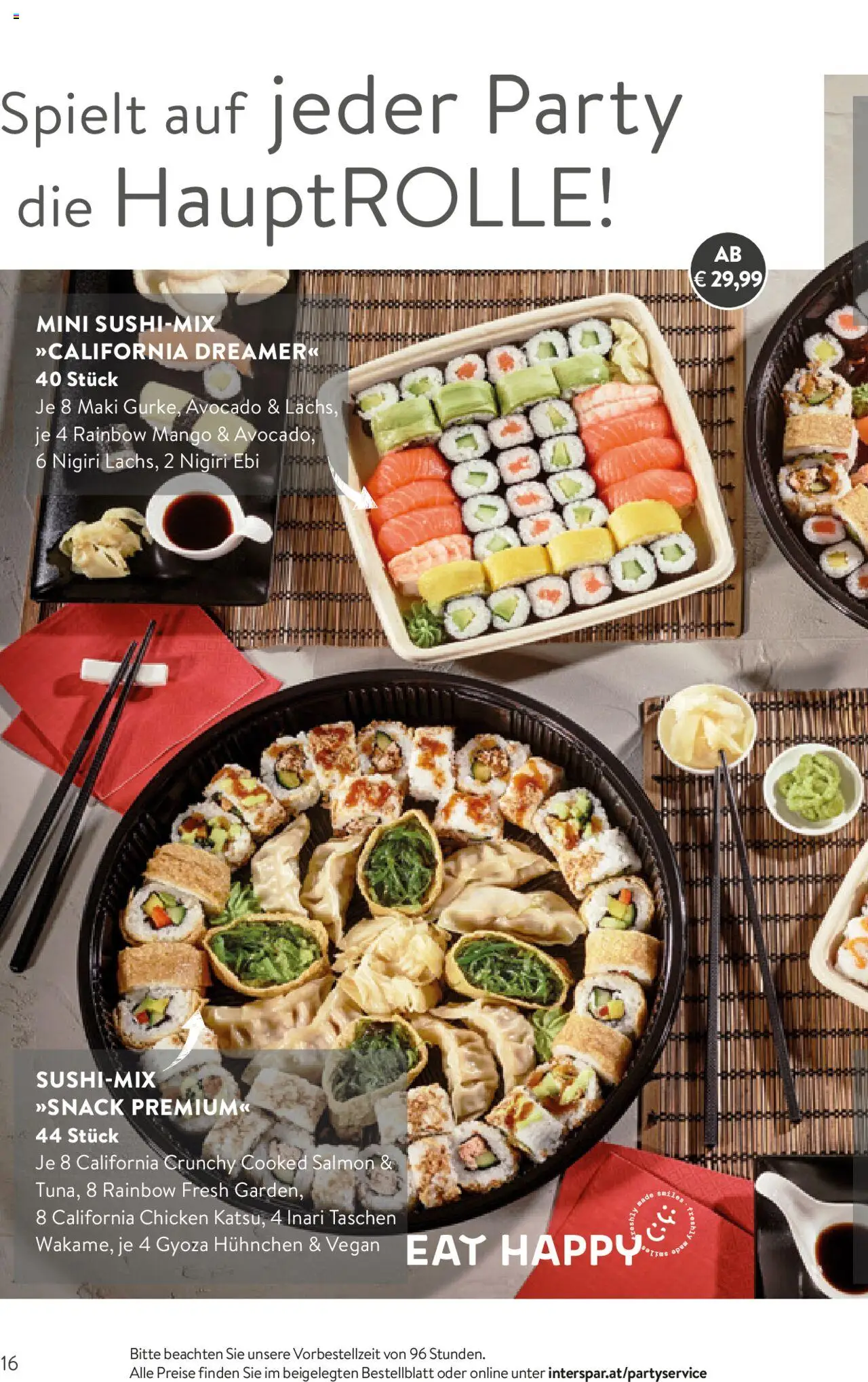 Interspar Ihre Party Unser Service gültig ab 14.10.2024 | Seite: 16 | Produkte: Avocado, Mango