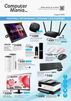 Preview of Computer Mania specials valid from 01.08.2025