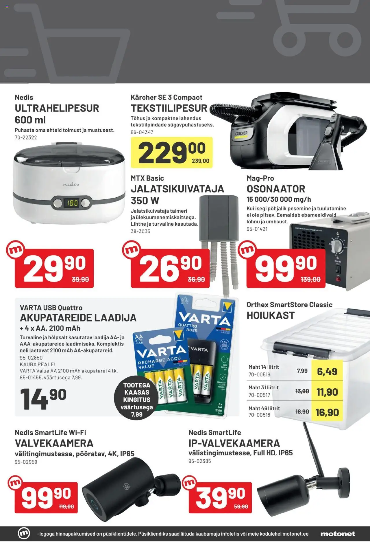 Motonet tarjoukset - Motonet-paevad! – voimassa 15.10.2025 alkaen | Sivu: 15 | Tuotteet: USB, Voi