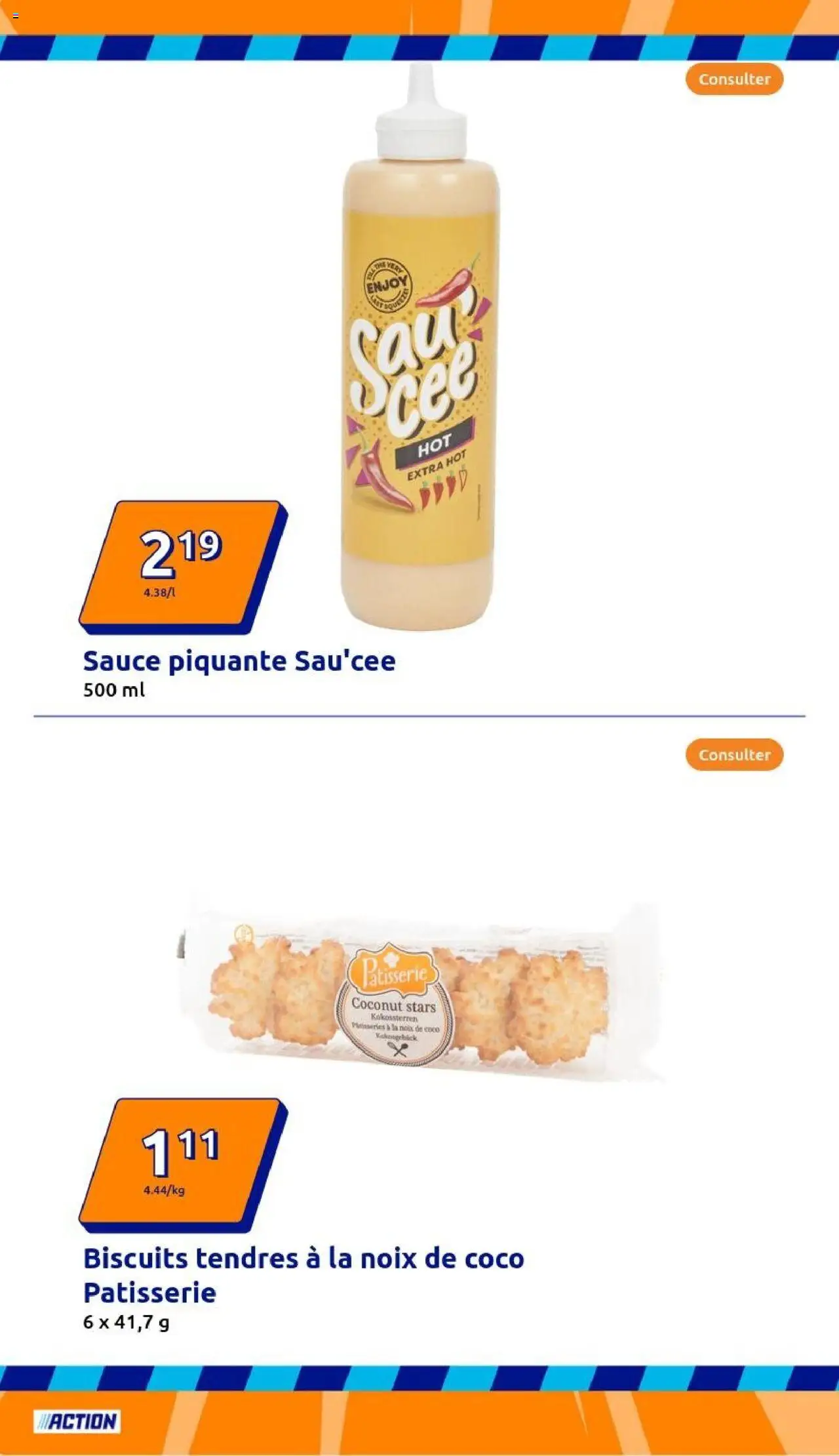  | Page: 18 | Produits: Noix de coco, Noix, Biscuits