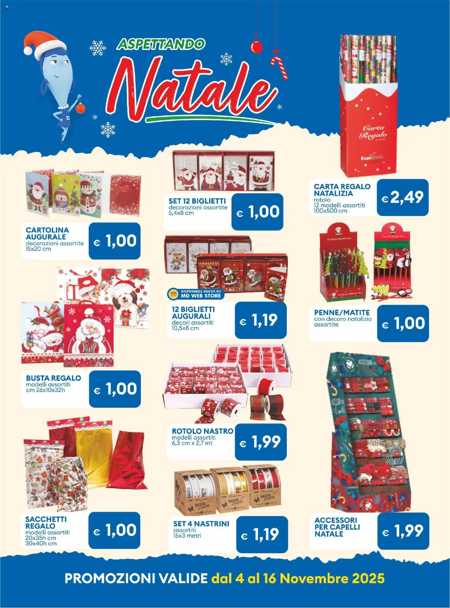 Volantino MD Discount del 04.11.2025 | Pagina: 24 | Prodotti: Decorazioni