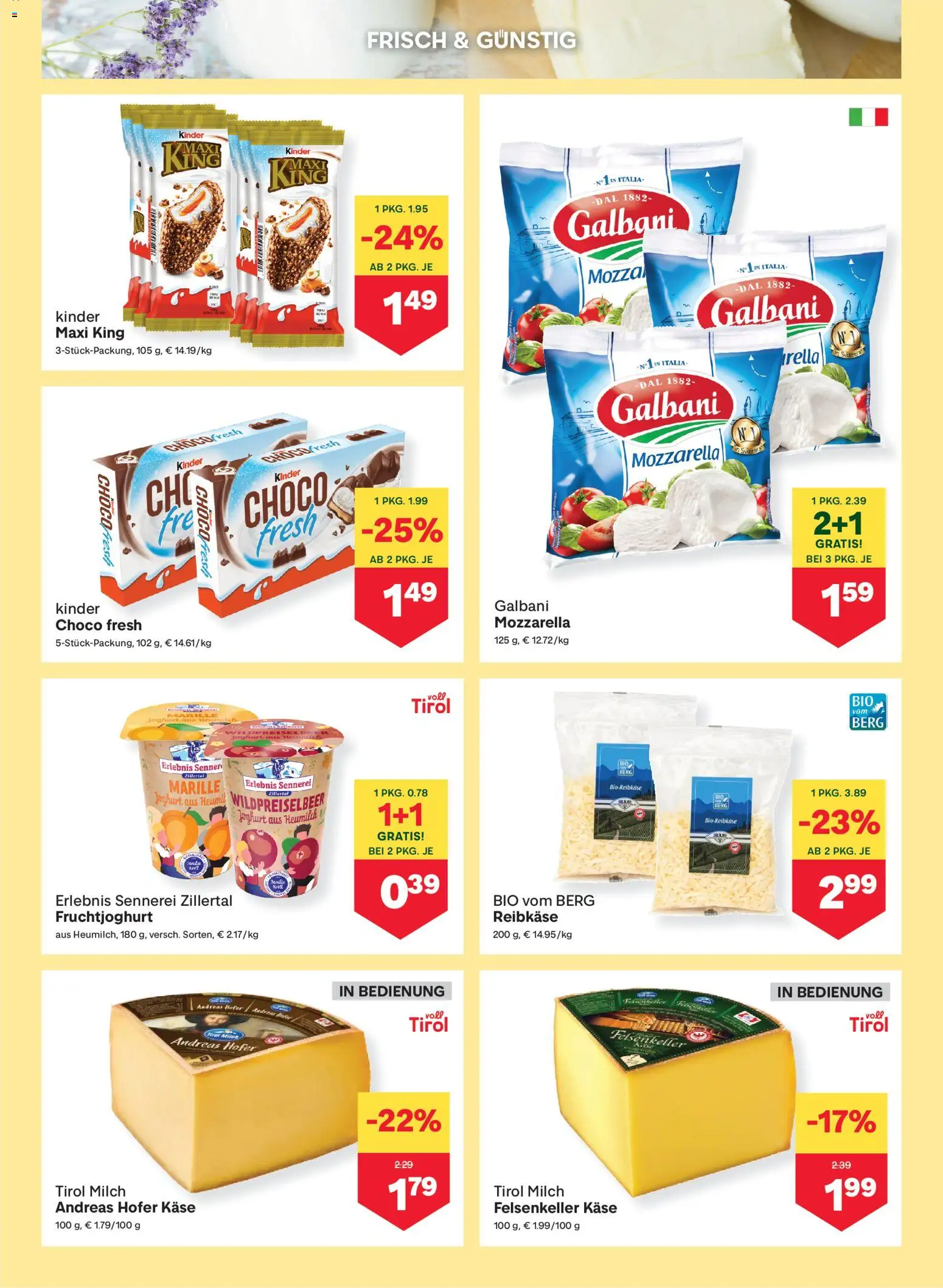 MPREIS Altenmarkt im Pongau gültig ab 06.03.2026 | Seite: 5 | Produkte: Milch, Käse, Joghurt