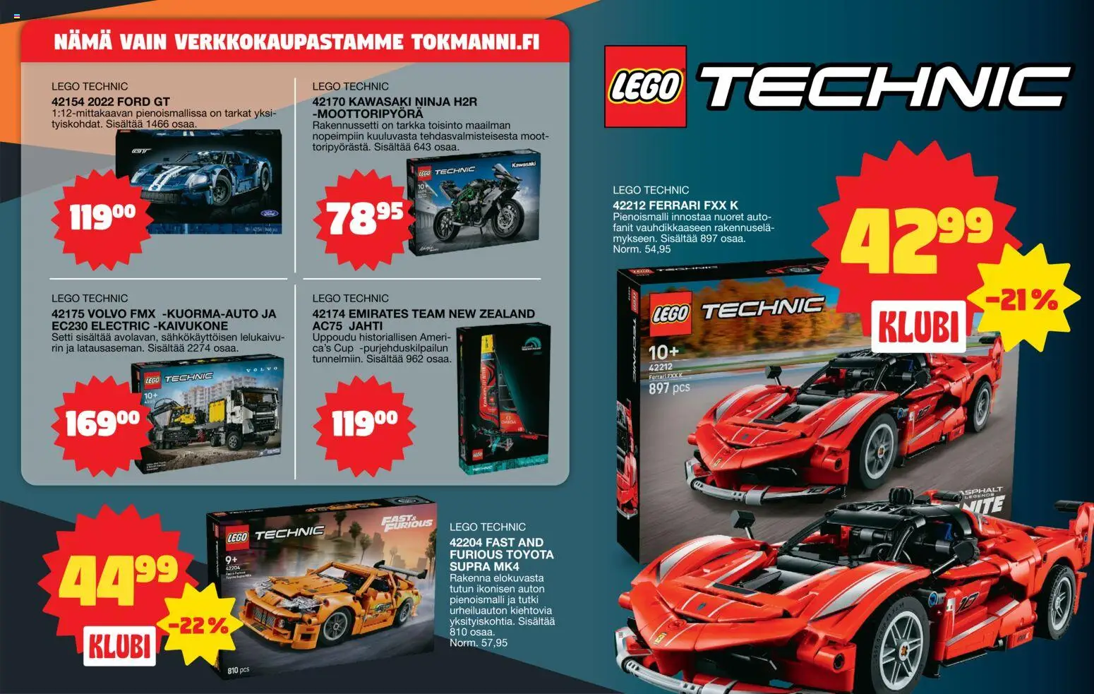Tokmanni - Lego-liite – voimassa 03.11.2025 alkaen | Sivu: 3 | Tuotteet: PC