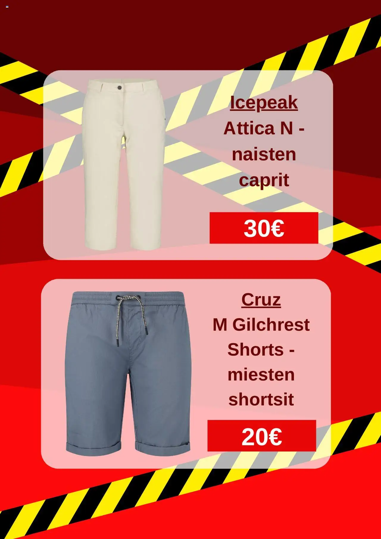 Budget Sport tarjoukset – voimassa 08.09.2025 alkaen | Sivu: 3 | Tuotteet: Shortsit