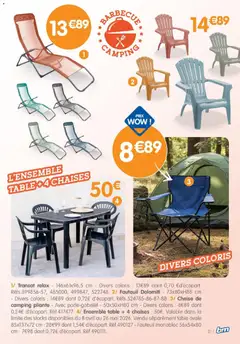 B&M - Prévisualisation de B&M catalogue valide à partir de 08.04.2026 | Page: 21 | Produits: Fauteuil, Table, Chaise, Chaise de camping