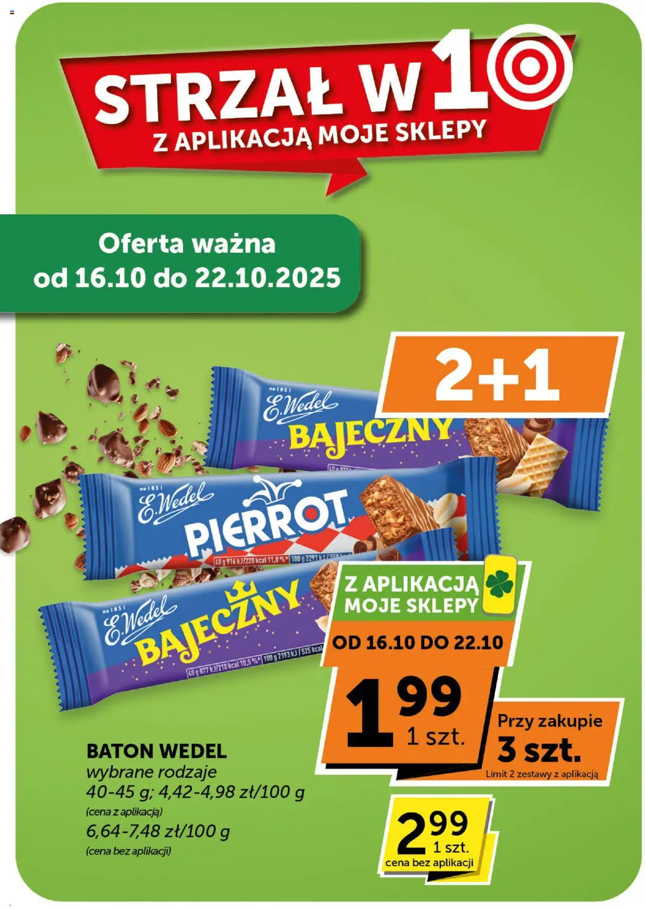 Euro Sklep Gazetka - Minimarket od 16.10.2025 | Strona: 16 | Produkty: Baton