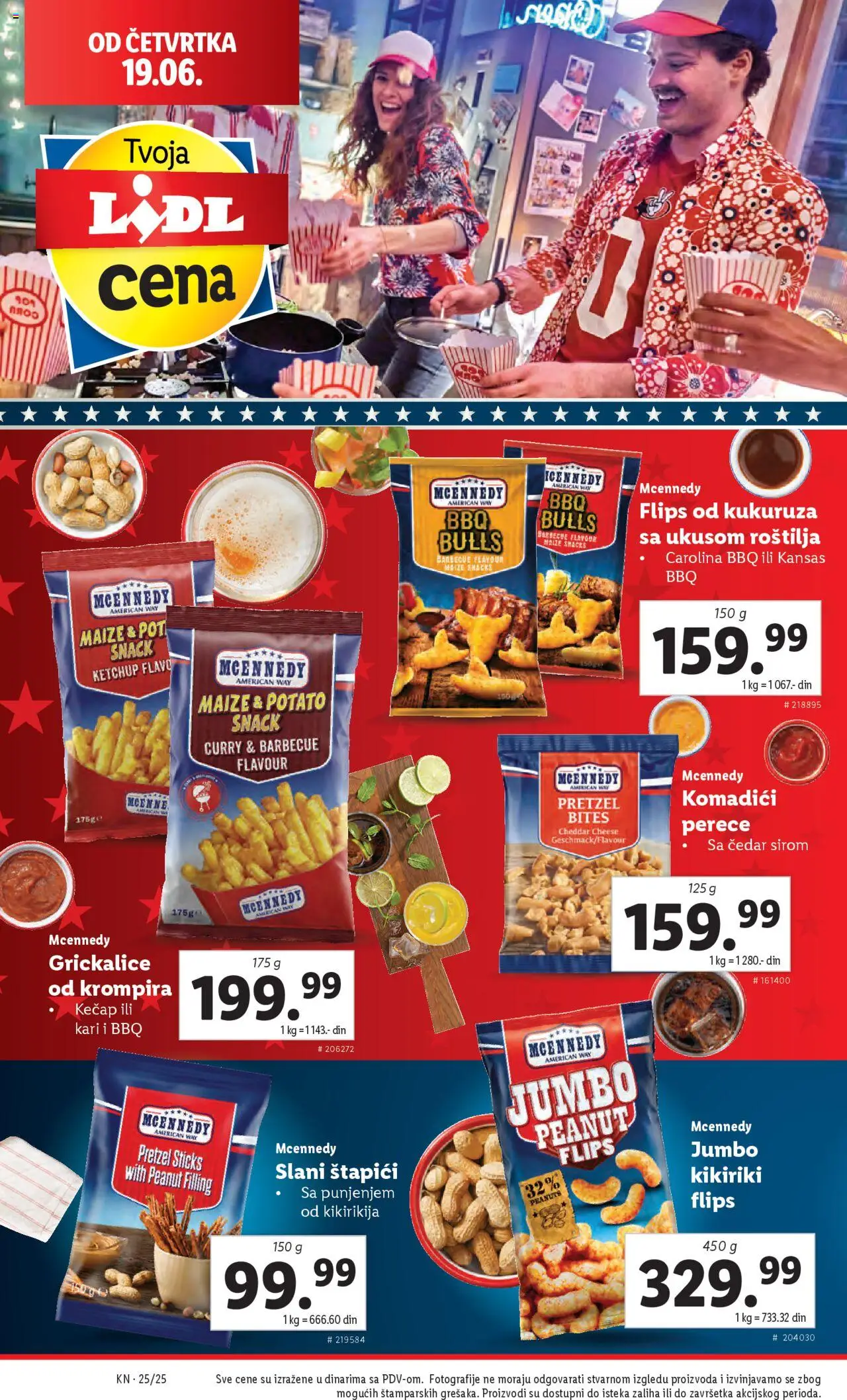 Lidl katalog - važi od 19.06.2025 | Strana: 36 | Proizvode: Kečap, Kikiriki