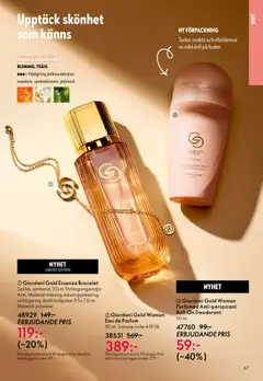 Giordani Gold Woman Perfumed Anti-perspirant Roll-On Deodorant, 50 ml. - Förhandsvisning av reklamblad från butik Oriflame aktuell från 29.10.2025 | Sida: 67