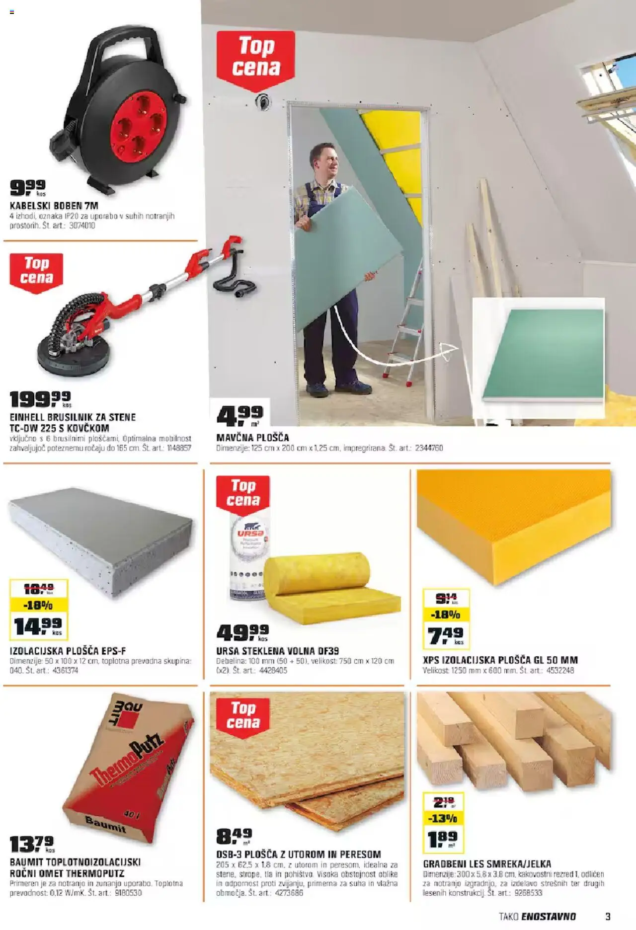 Novi OBI katalog ponudbe – veljaven od 01.09.2025 | Stran: 3 | Izdelki: Brusilnik