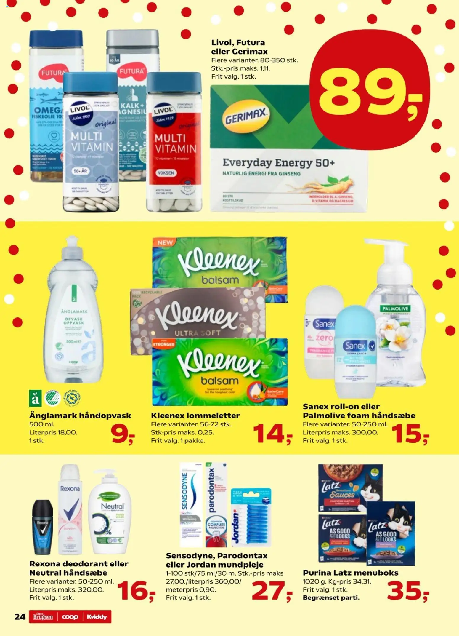 Super Brugsen tilbudsavis – gyldig fra 22.01.2026 | Side: 26 | Produkter: Balsam, Deodorant