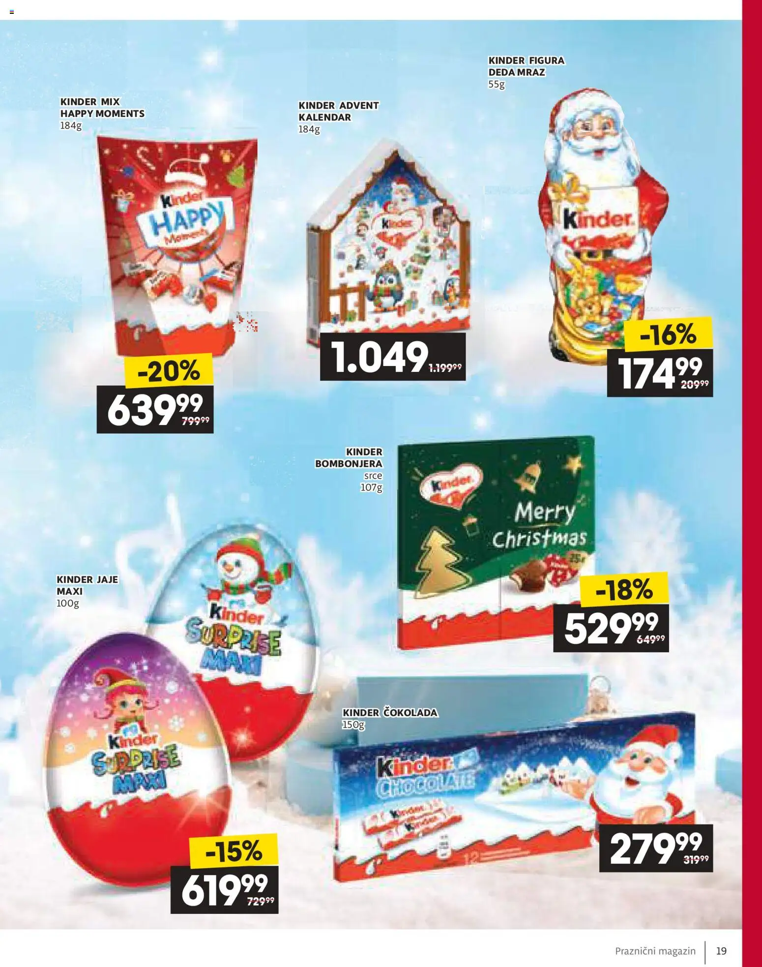 Idea katalog - važi od 11.12.2025 | Strana: 19 | Proizvode: Bombonjera, Čokolada