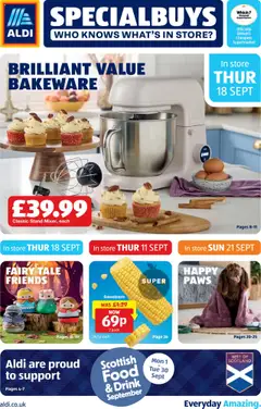 Preview of Aldi - Weekly offers Scottish Specialbuys valid from 18.09.2025