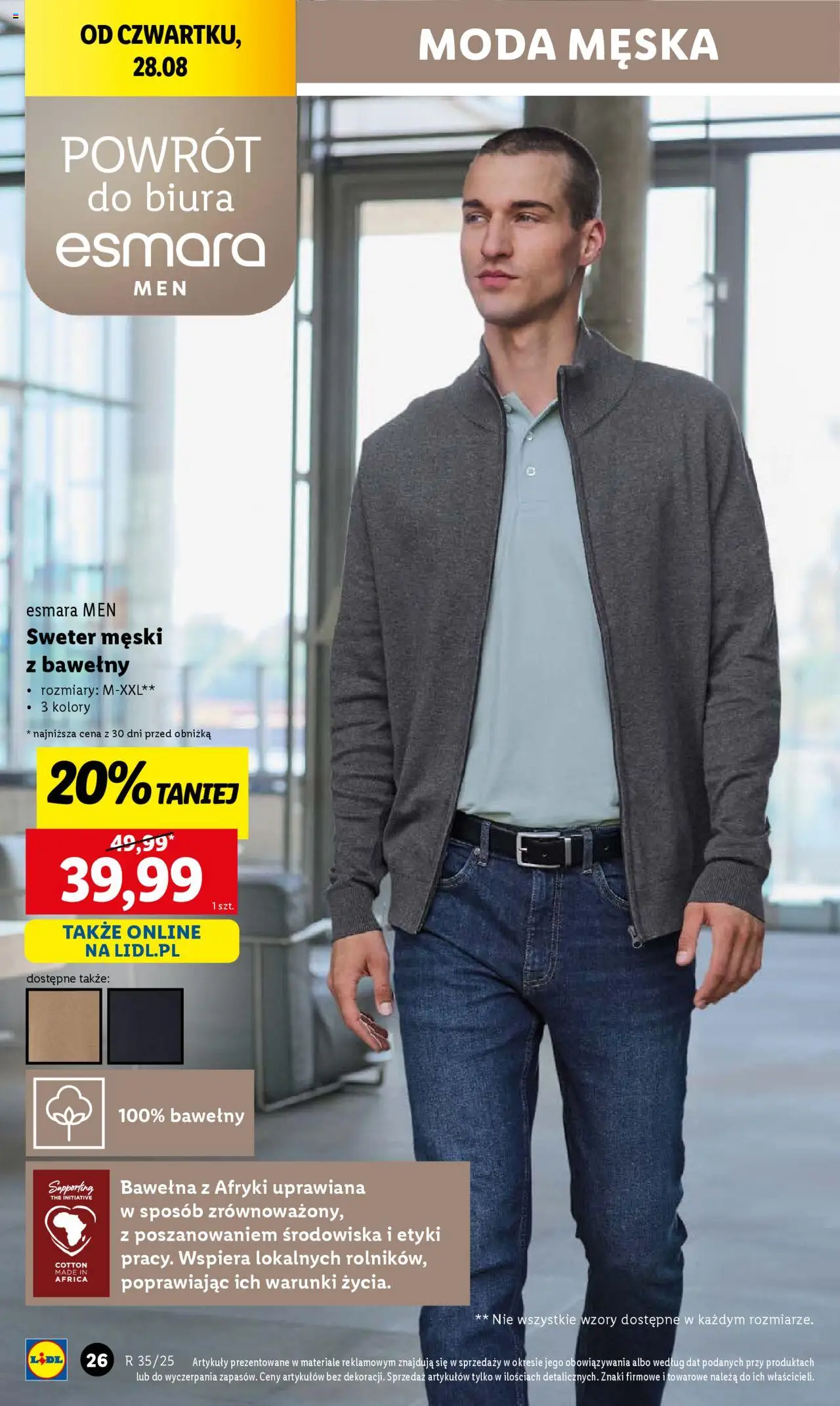 Lidl Katalog od 25.08.2025 | Strona: 26 | Produkty: Sweter