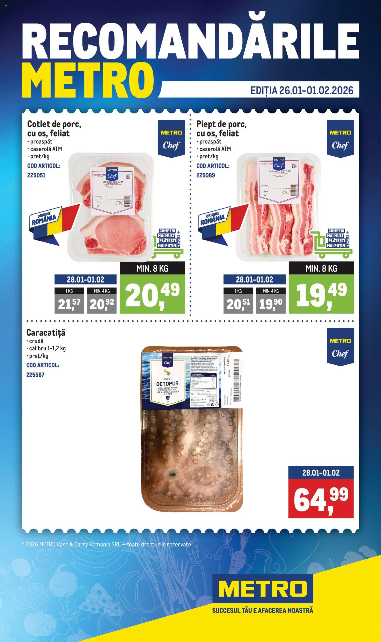 Noul catalog Metro – valabil de la 26.01.2026 | Pagină: 1 | Produse: Lait de coco