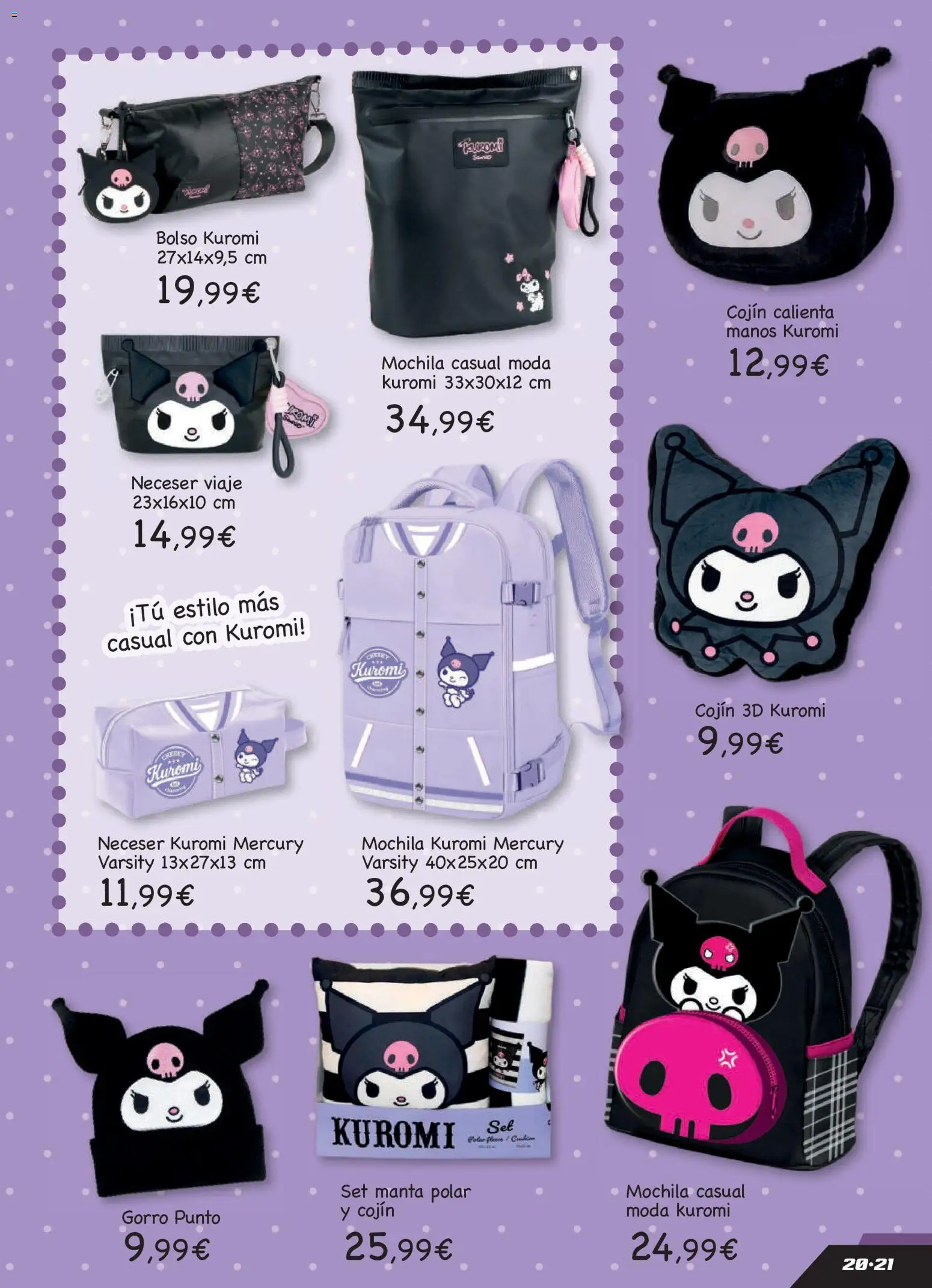 Toy Planet Catálogo de Geek Fan │ válido desde el 04.12.2025 | Página: 21 | Productos: Bolso, Mochila, Manta, Neceser