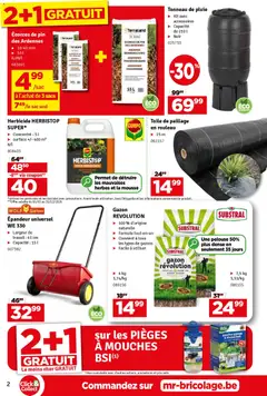 Mr Bricolage folder / publicité - Voorbeeld van een folder van Mr Bricolage, geldig van 10.03.2026 | Pagina: 2 | Producten: La, Pin