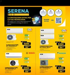 Anteprima del volantino Euronics La Via Lattea catalogo valido a partire dal 26.11.2025 | Pagina: 29 | Prodotti: Climatizzatore, Deumidificatore, Pavimento, Condizionatore