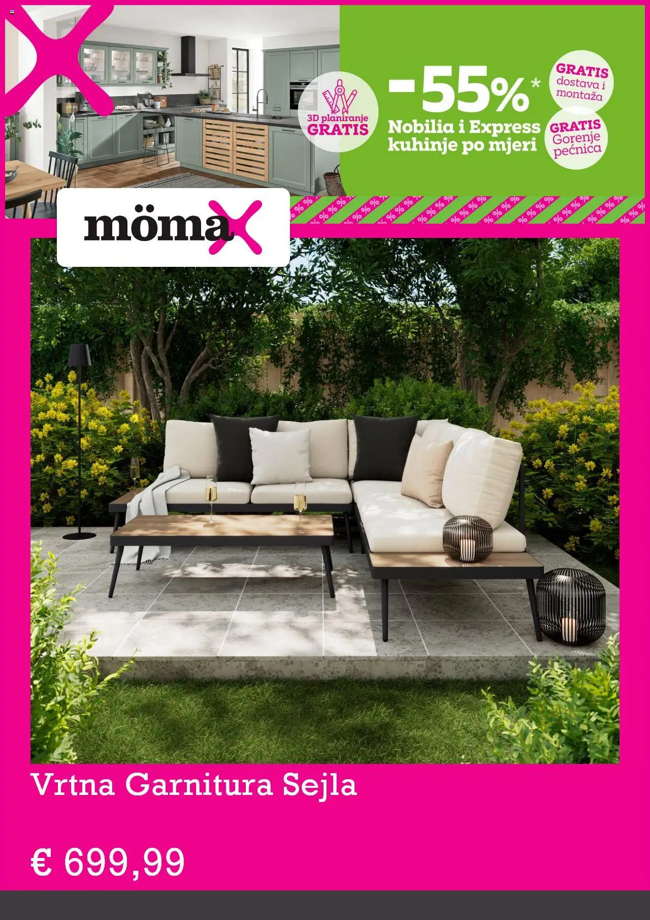 Mömax katalog | vrijedi od 18.09.2025 | Stranica: 8 | Proizvodi: Vrtna garnitura, Pećnica