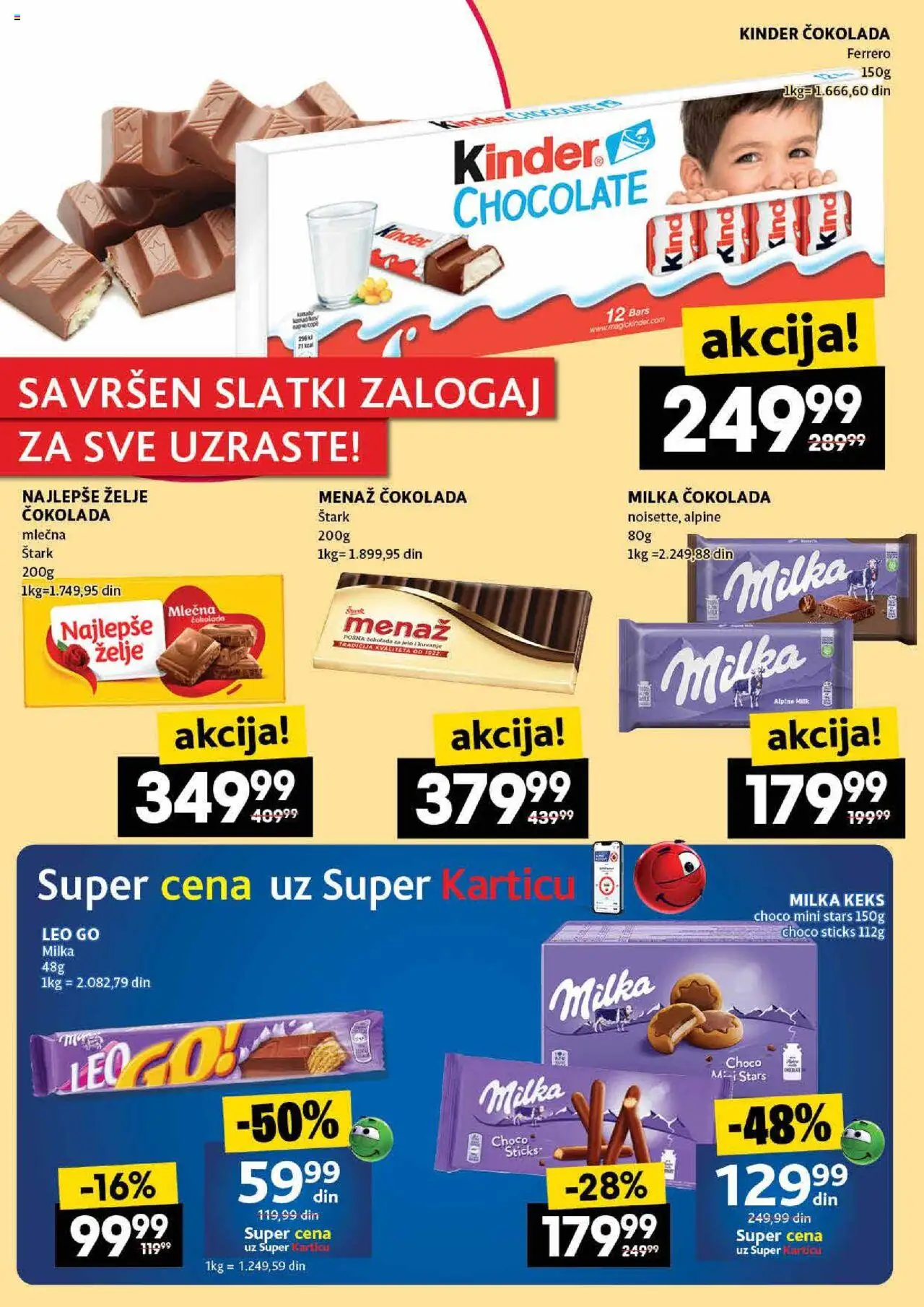 Roda katalog - važi od 14.08.2025 | Strana: 34 | Proizvode: Milka, Keks, Čokolada, Ferrero