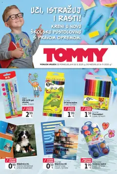 Tommy - Super ponuda za školarce - Pregled kataloga iz trgovine Tommy, vrijedi od 18.08.2025